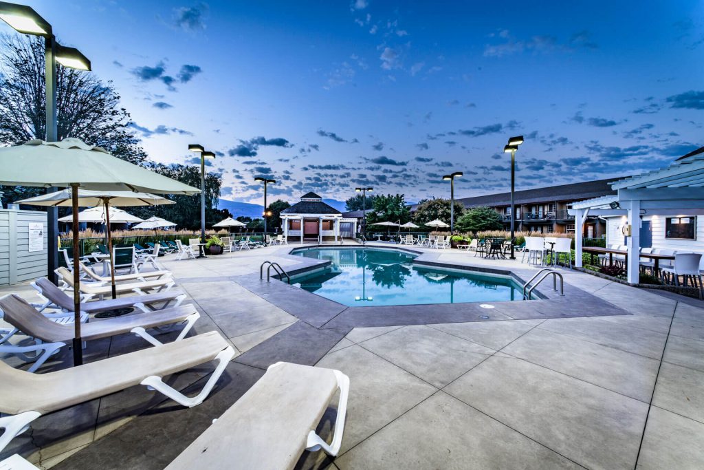 Pool at the Ramada Penticton